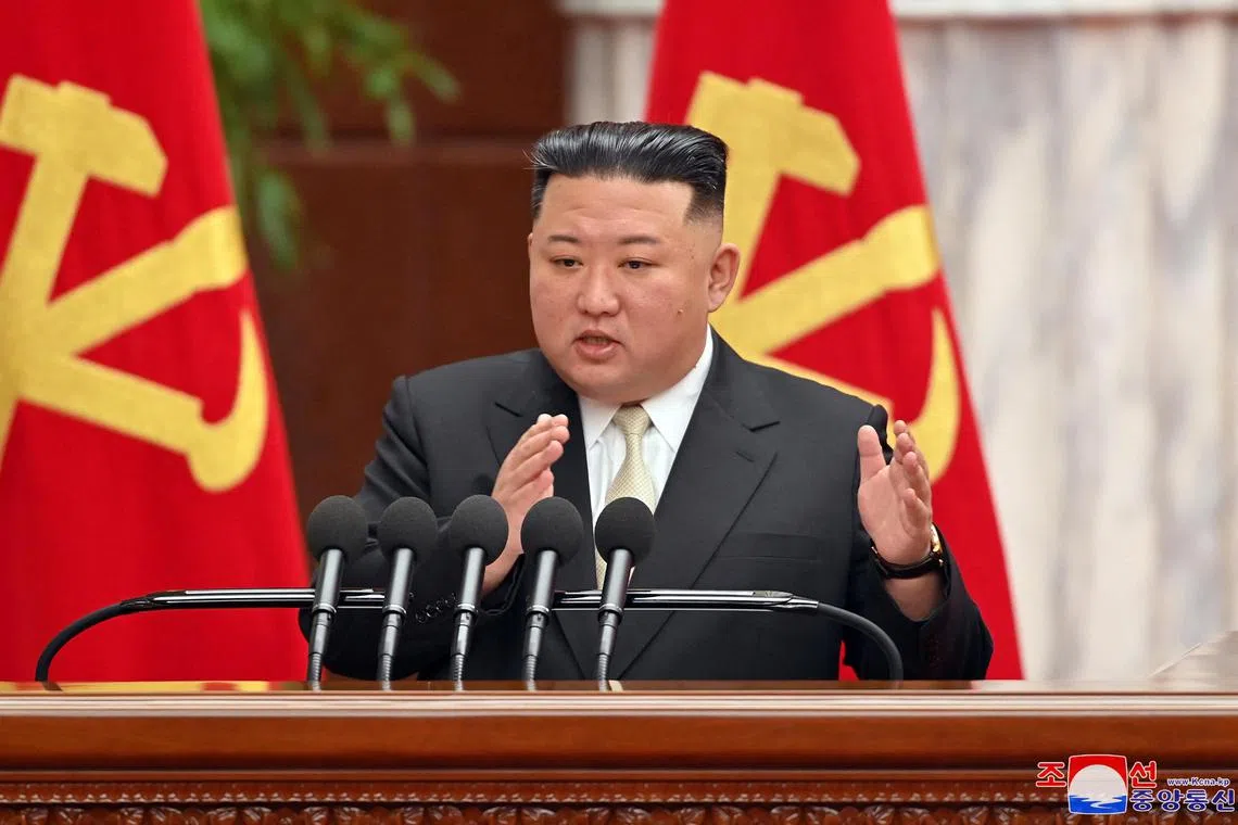 North Korean leader Kim Jong Un gave instructions to revamp irrigation systems and build modern farming machines as he wrapped up the seventh enlarged plenary meeting of the ruling Workers’ Party’s powerful Central Committee on March 1.