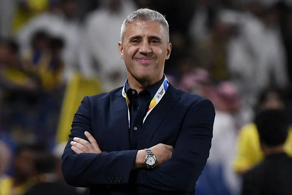 FILE PHOTO: Soccer Football - Asian Champions League - Quarter Final - Second Leg - Al Nassr v Al Ain - Al-Awwal Park, Riyadh, Saudi Arabia - March 11, 2024 Al Ain coach Hernan Crespo REUTERS/Stringer