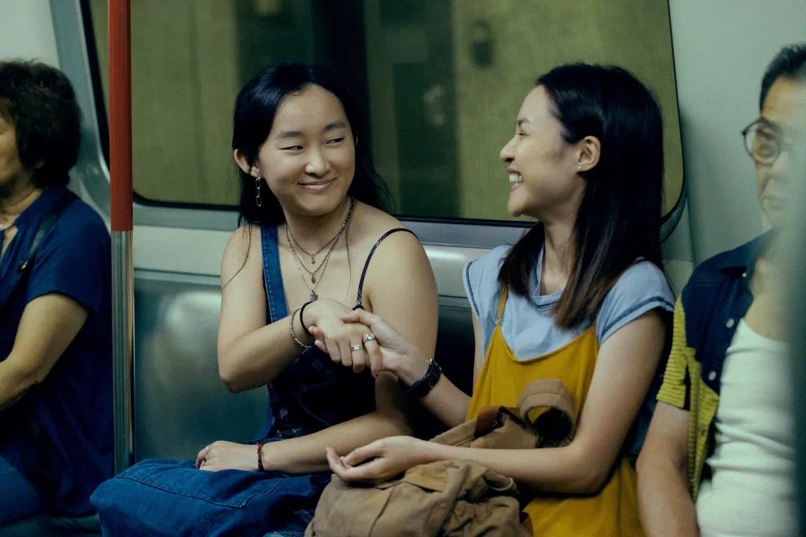 Ji-young Yoo (left) plays a a Columbia University graduate in Expats. 