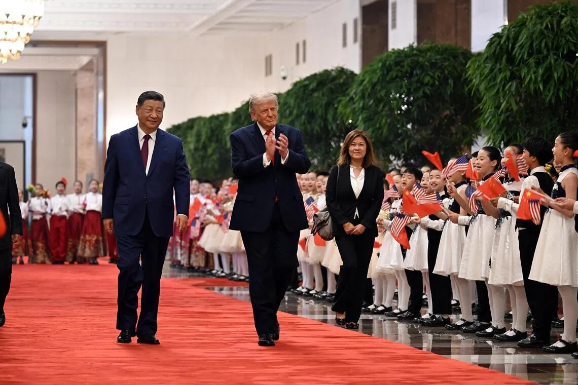 Chinese President Xi Jinping’s visit comes after the pair met during US President Donald Trump’s trip to China earlier this year.