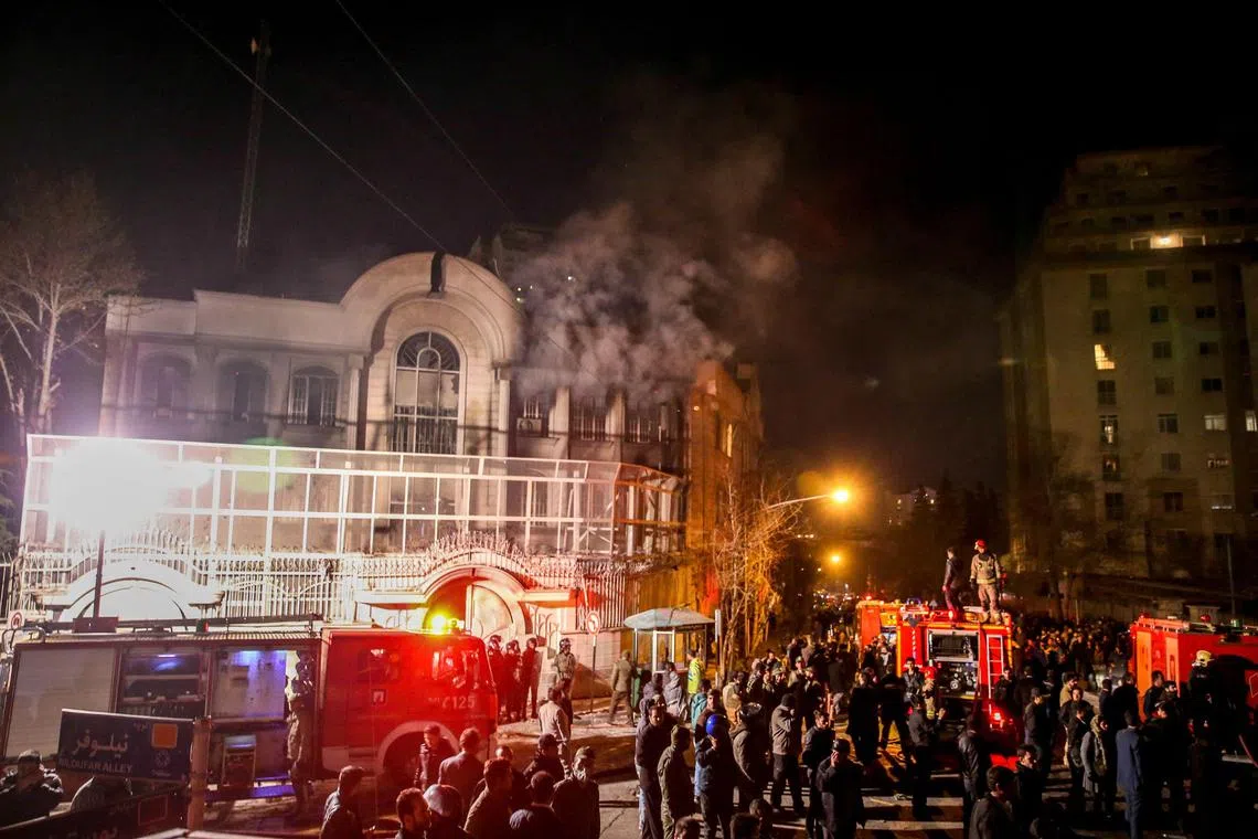 Saudi Arabia cut ties with Iran completely in 2016, when protesters stormed the Saudi embassy in Teheran following the execution of a prominent Saudi Shiite cleric.
