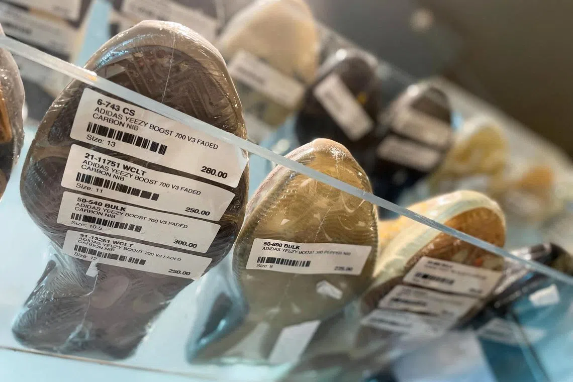 Adidas estimates that its decision to not sell its existing Yeezy stock will cut its revenue by 1.2 billion euros (S$1.74 billion) 