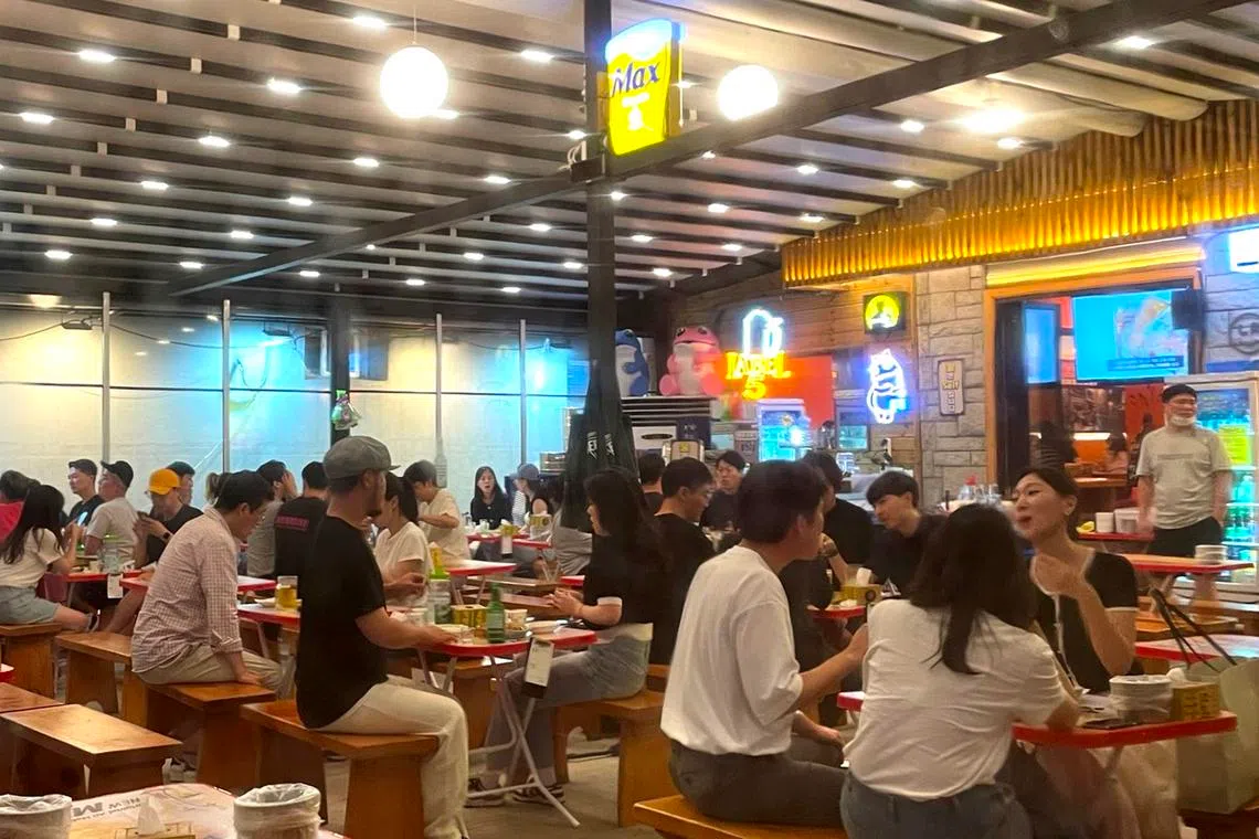 South Korea’s after-work drinking culture is losing steam.