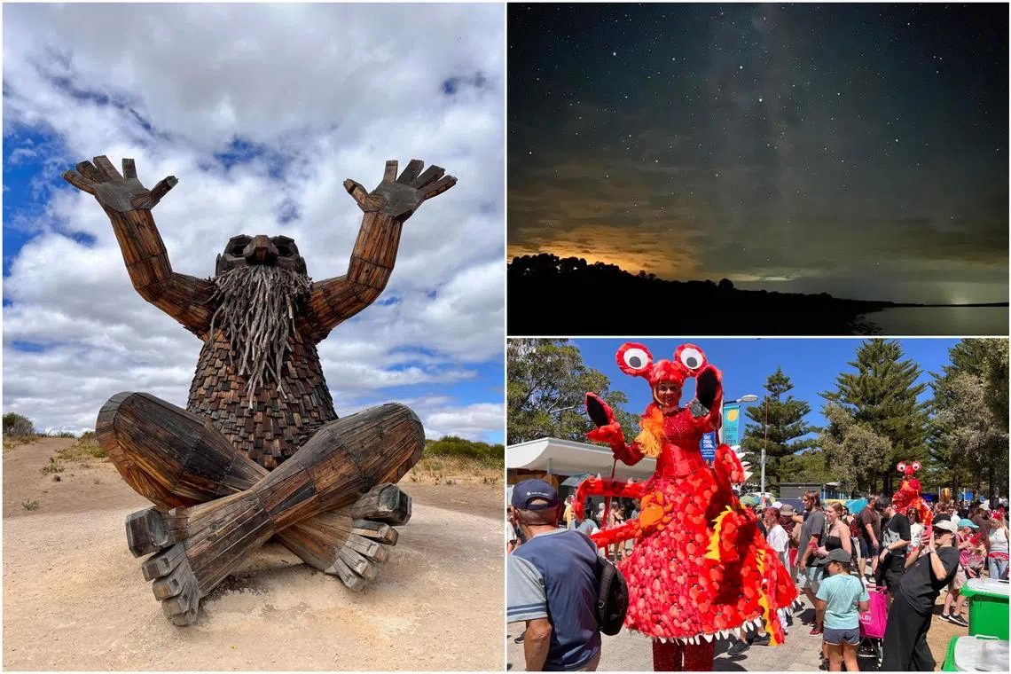 The writer and his friends spent four days mostly outdoors – cycling along the coast, kayaking in the river, stargazing by a lake and enjoying fresh seafood.
