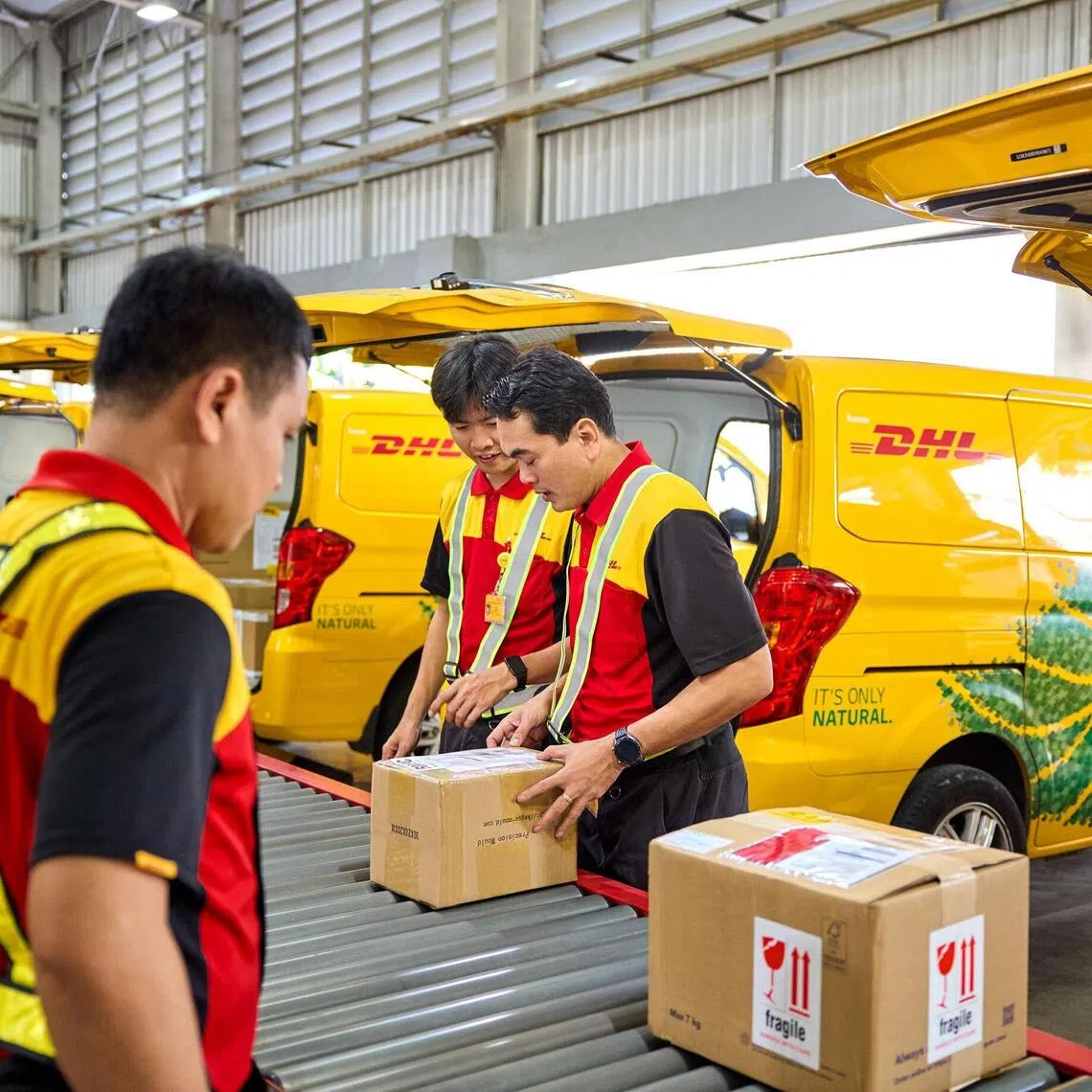 Delivery vendor DHL Express is expecting parcel volumes to grow by about 20 per cent from the previous quarter thanks to the holiday season. 

Credit: DHL Express