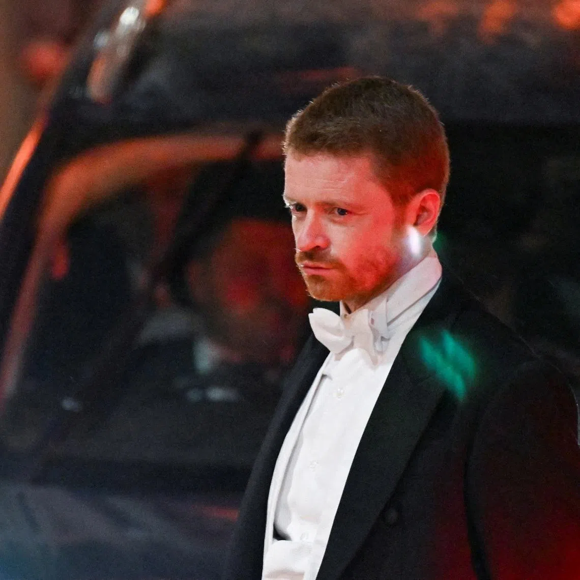 FILE PHOTO: Downing Street Chief of Staff Morgan McSweeney arrives for the annual Lady Mayor's Banquet at the Guildhall in London, Britain, December 1, 2025. REUTERS/Chris J. Ratcliffe/File Photo