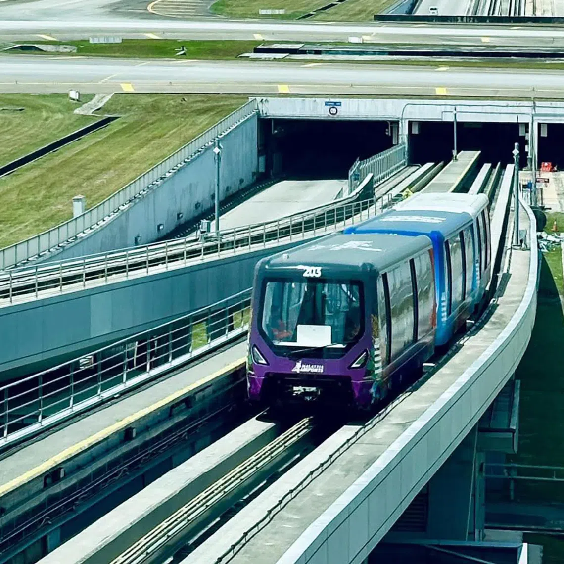 The KLIA aerotrain has a 98.41 per cent operational service availability since resuming operations on July 1.