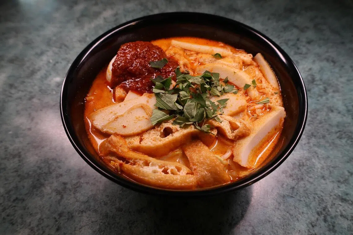 Nonya Laksa at Nya Nya.