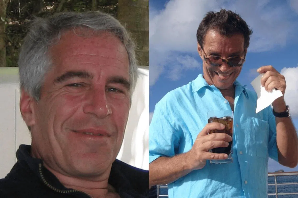 Officials will re-examine the case of the late French modelling agency executive Jean-Luc Brunel (right) - a close associate of US sex offender Jeffrey Epstein (left) - who died in his Paris prison cell in 2022.