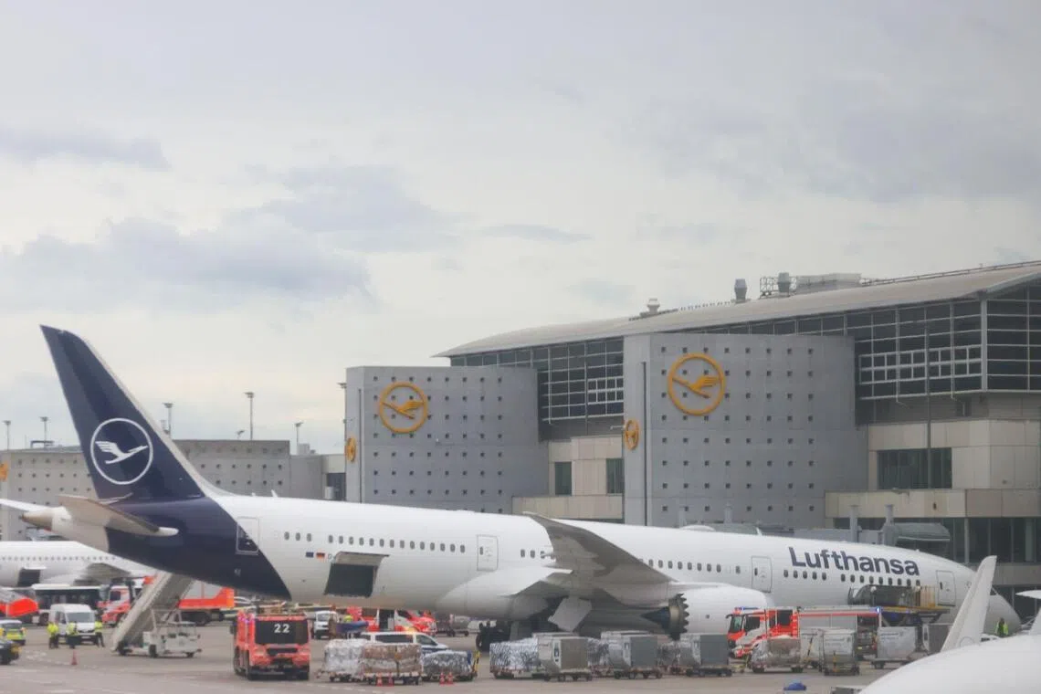 “Passengers had not yet boarded,” a company spokesperson said, adding that crew members and ground staff were on board the aircraft at the time of the incident.