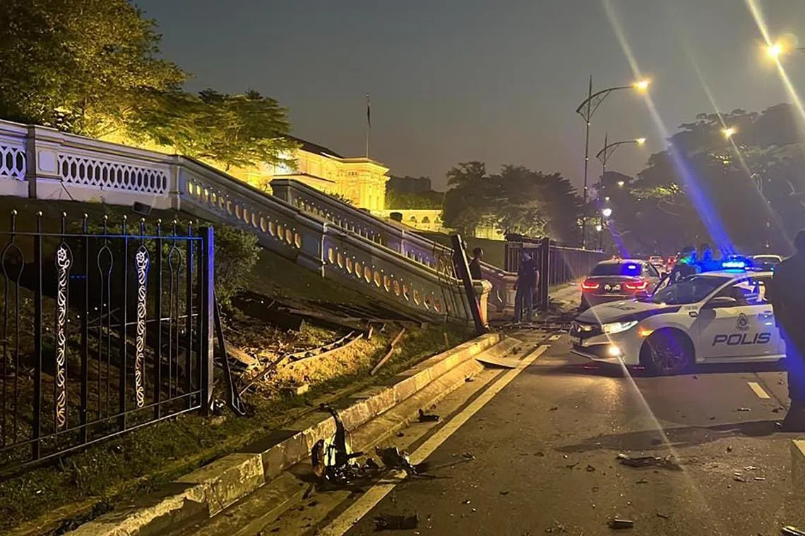 Three suspects believed to be involved in the murder of a Malaysian man were arrested at Johor Bahru on Friday. 