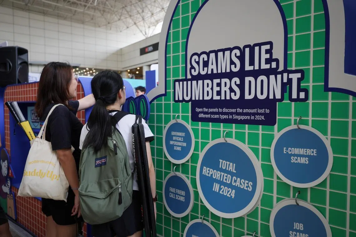 A total of 231 people, comprising 66 women and 165 men, are suspected of being scammers or money mules.