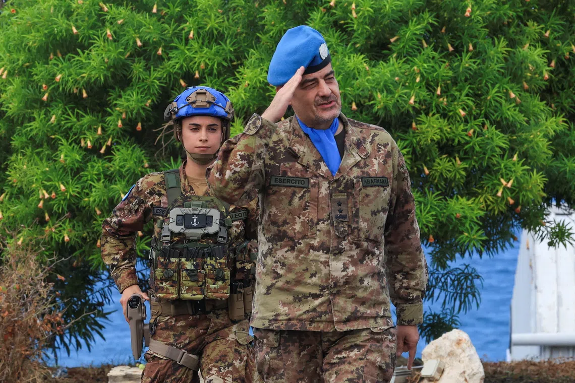 UN peacekeeping chief in Lebanon says smooth transition is critical before pull-out