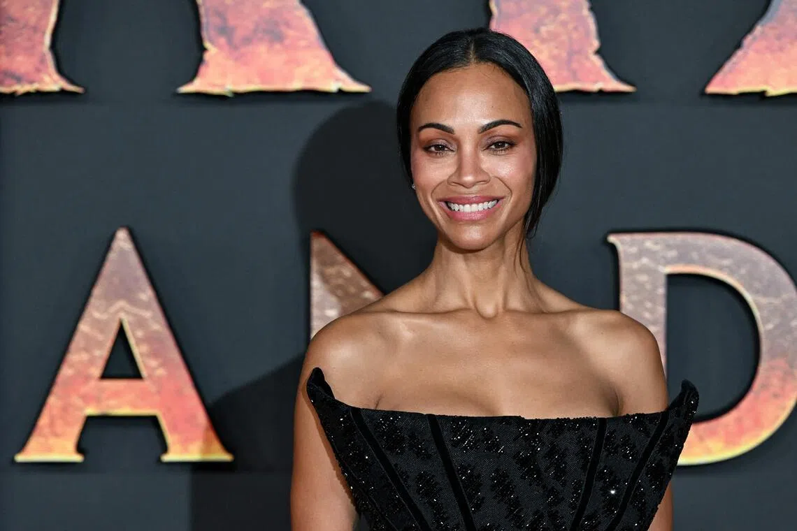 Actress Zoe Saldana thanks directors, fans for making her highest-grossing actor of all time