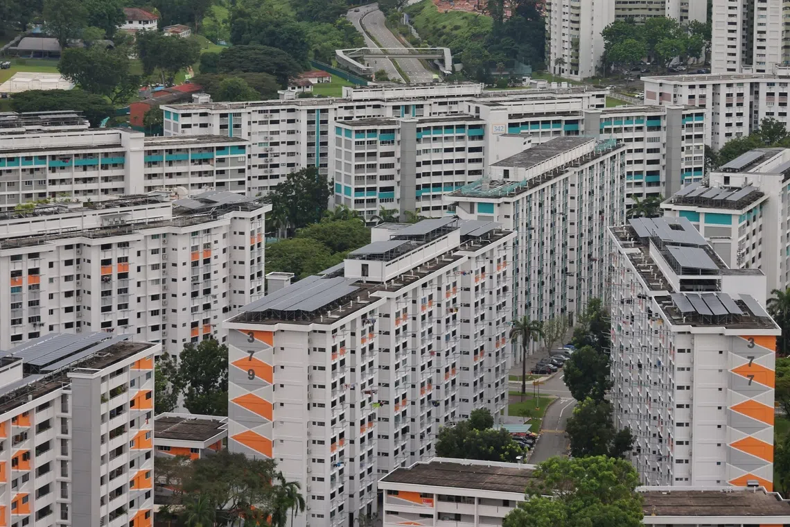 Generic photo of blocks of HDB flats in Clementi pictured on Dec 13, 2024.