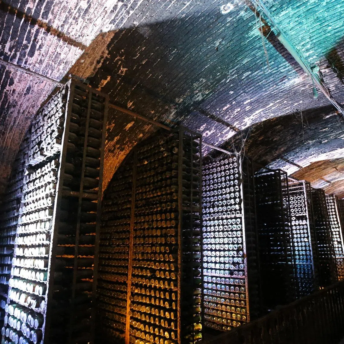 A wine cellar housing a collection of rarities from the 19th and 20th centuries, once owned by Soviet leader Joseph Stalin, in Tbilisi, Georgia May 28, 2026. REUTERS/Irakli Gedenidze
