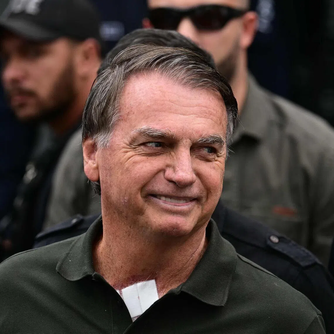 Former Brazilian president Jair Bolsonaro is serving a 27-year prison sentence for plotting a coup after losing the 2022 election.