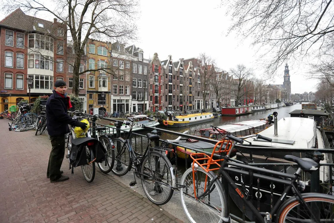Amsterdam attracts more than 1 million tourists on average each month, surpassing its population of just over 800,000.