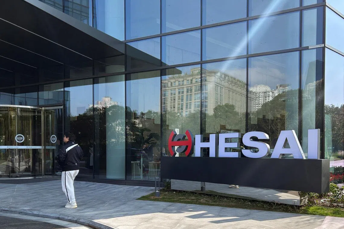 China has become a major player in the lidar industry with firms such as Hesai Group.