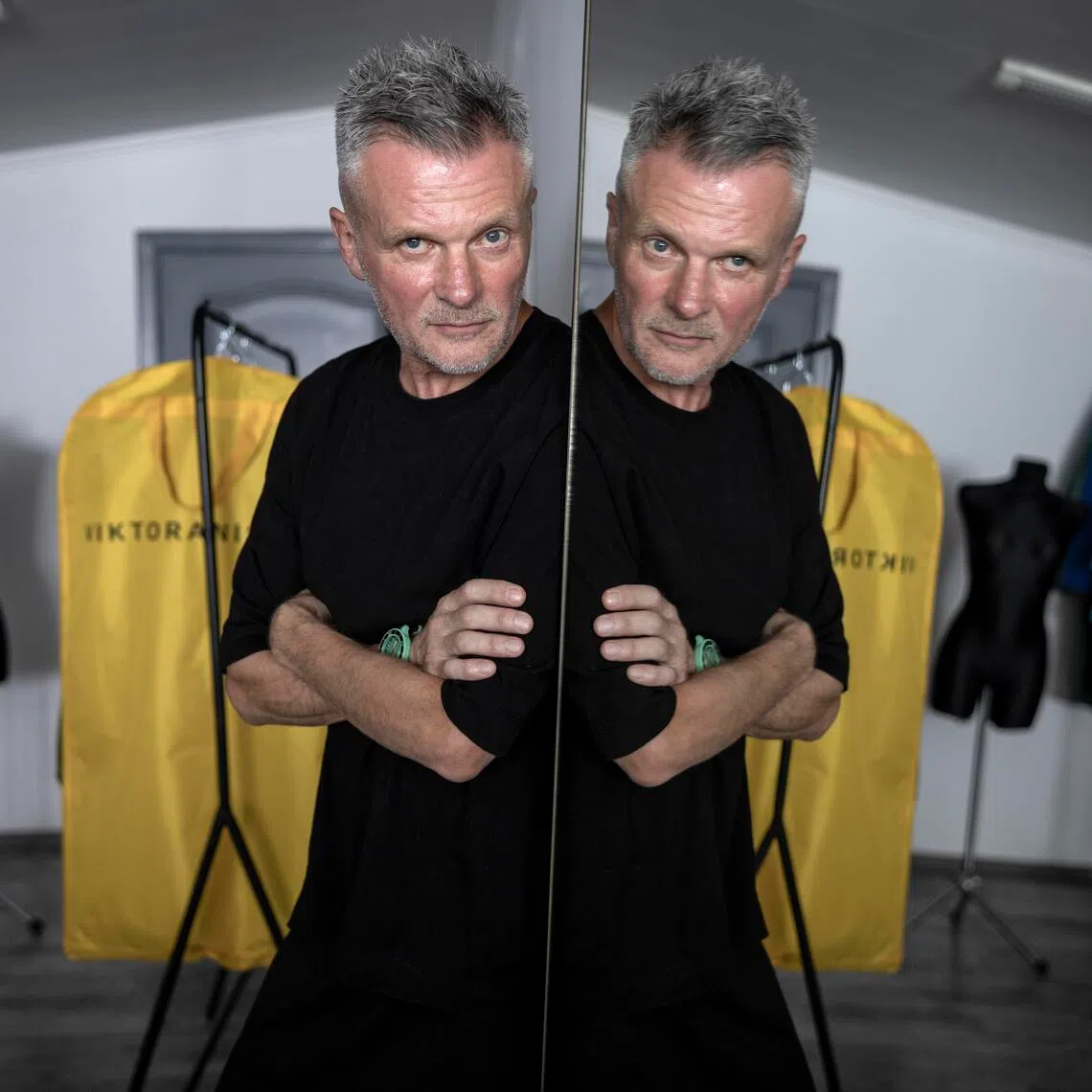 Mr Viktor Anisimov, one of Ukraine’s top fashion designers, is the fashion consultant for Mr Zelensky.
