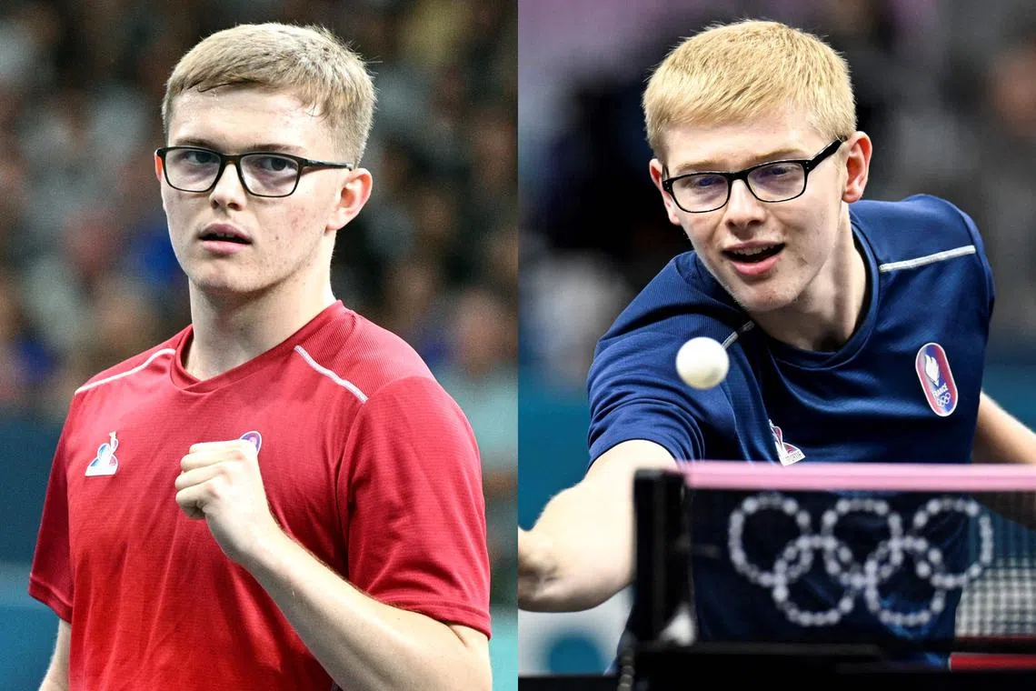 Brothers Alexis and Felix Lebrun have similar looks but very different playing styles.