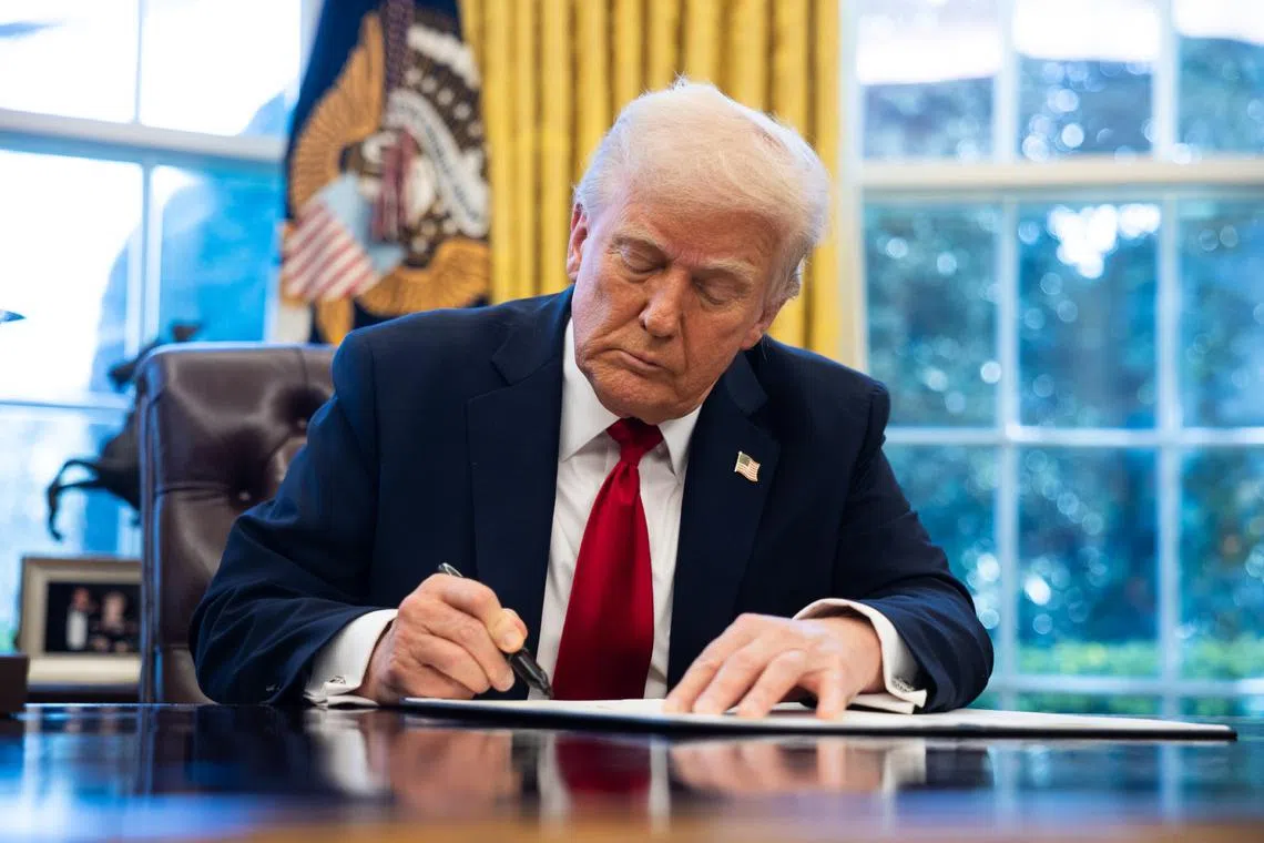 About half of US respondents in recent polls approved of Mr Trump’s approach to immigration.