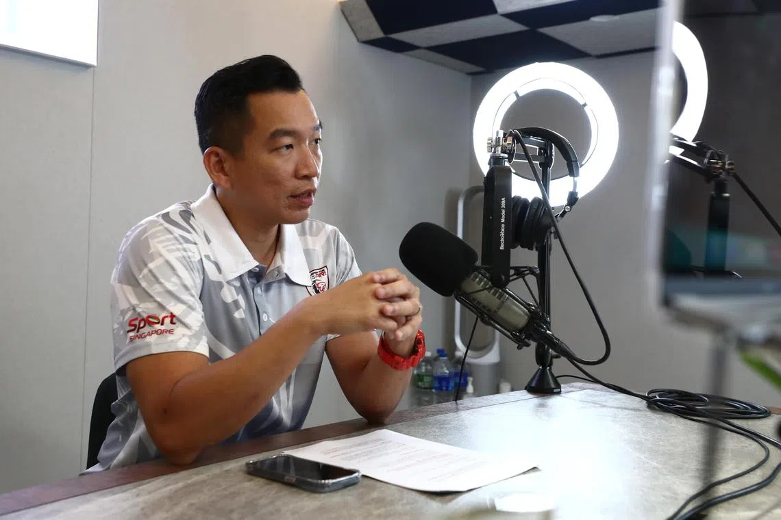 ST20230323_202397886548 Benjamin Seetor

Head of Unleash the Roar project and Senior Parliamentary Secretary for Culture, Community and Youth of Government of Singapore, Eric Chua in ST podcast studio on March 23, 2023.