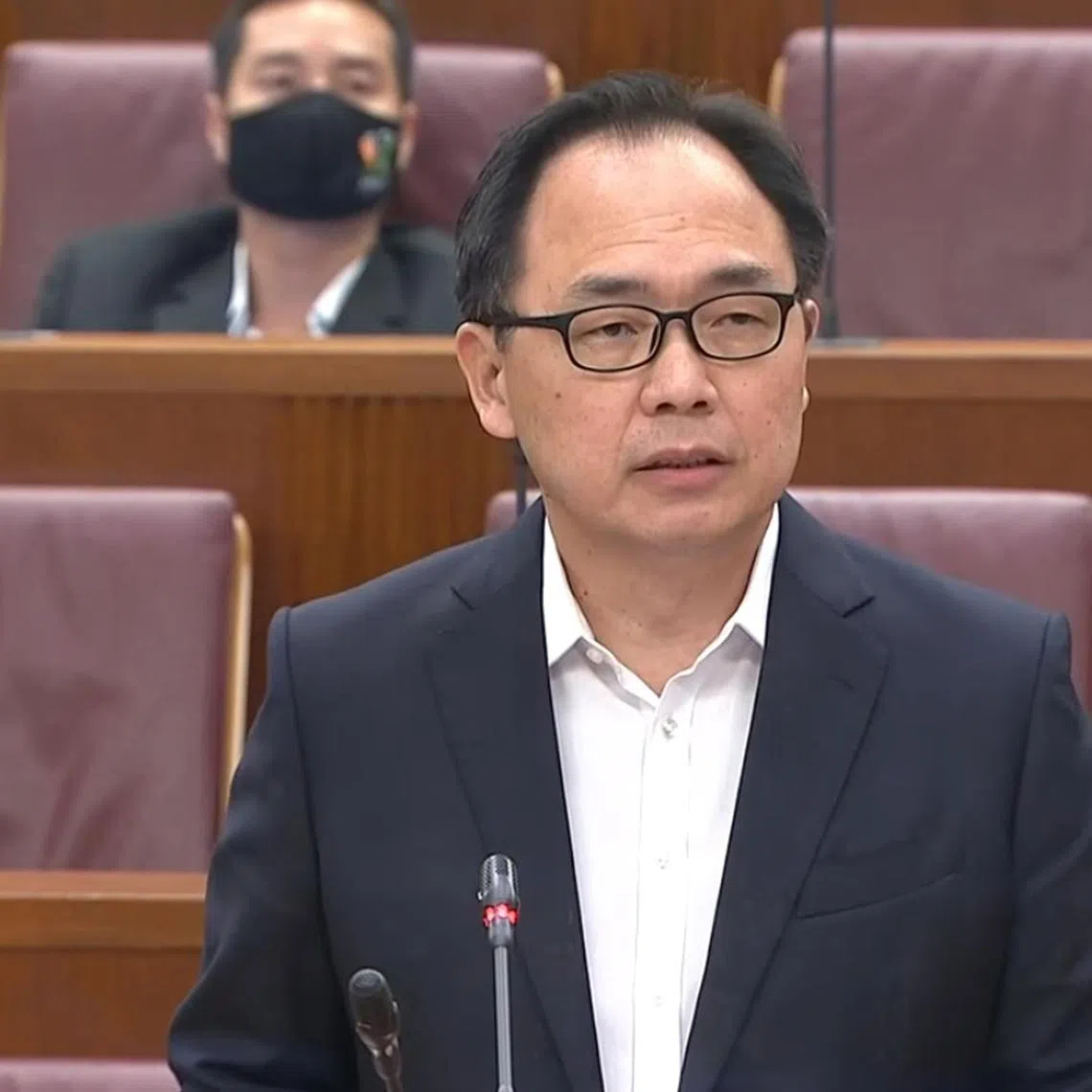 Mr Liang Eng Hwa said he has been experiencing muffled hearing in his left ear for months.