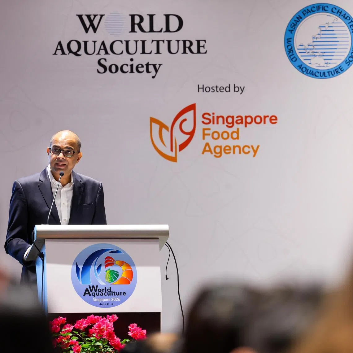 Senior Minister of State for Sustainability and the Environment Janil Puthucheary said the growth of aquaculture must increasingly be driven by improving productivity through better inputs.