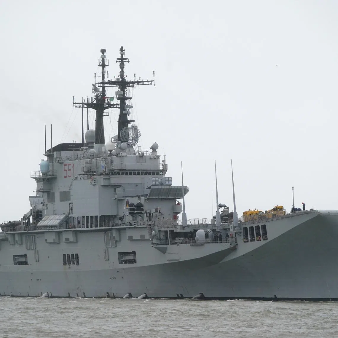 With the Giuseppe Garibaldi, Indonesia will join just a handful of Asian countries such as China, India and Thailand that operate an aircraft carrier.