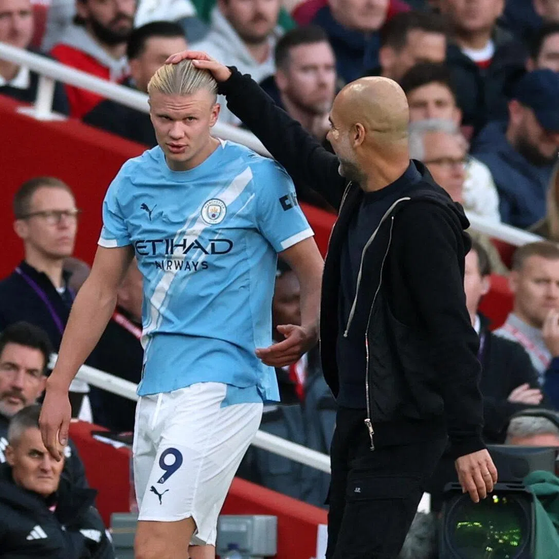 Erling Haaland's unrelenting quest for excellence has delighted Manchester City manager Pep Guardiola.
