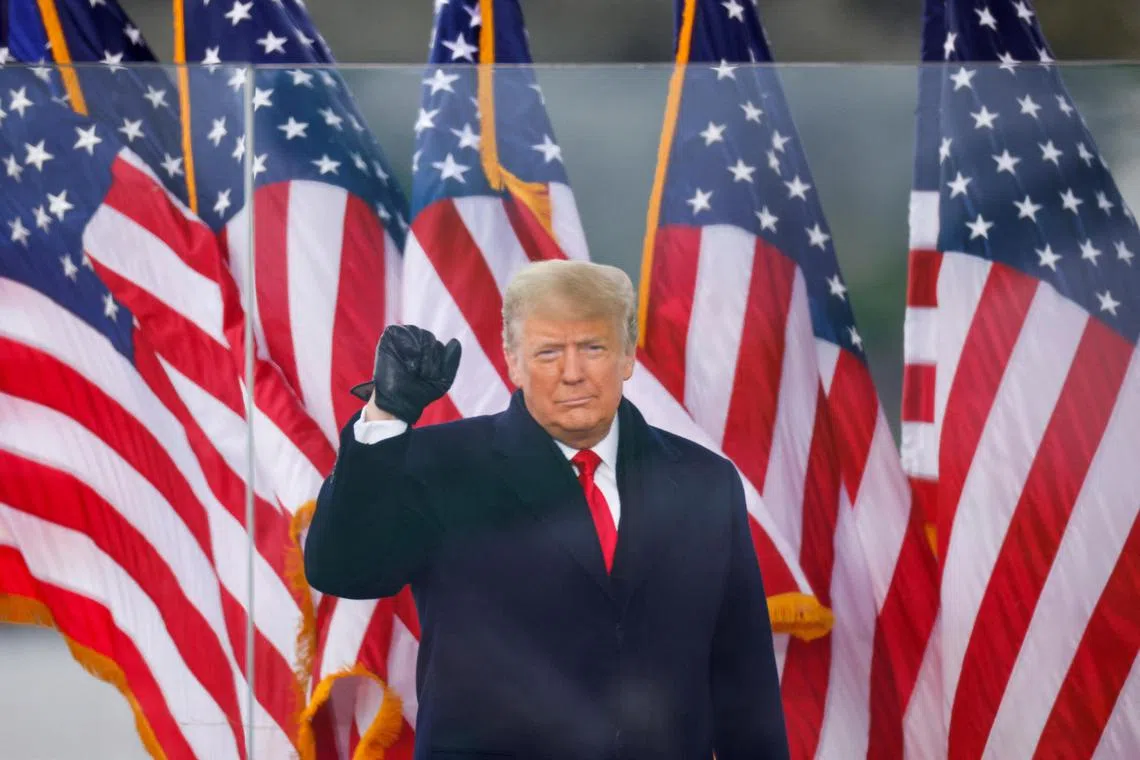 Donald Trump was charged with conspiring to defraud the US by preventing Congress from certifying President Joe Biden’s 2020 victory.