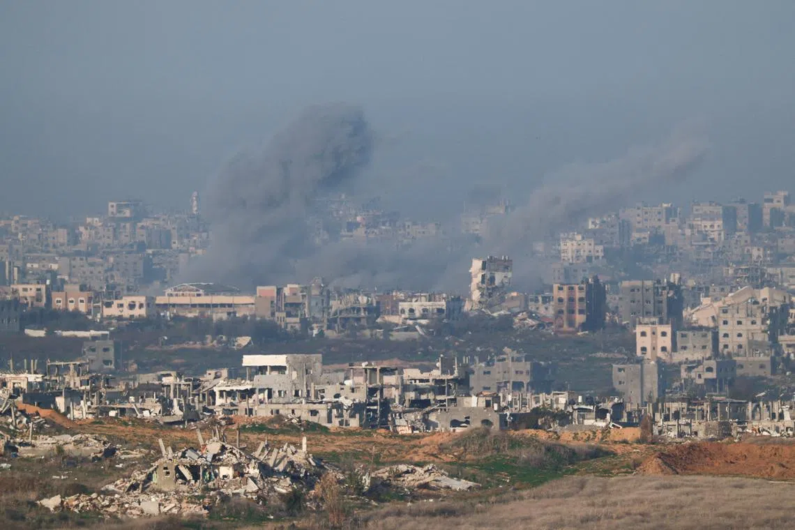 The northern Gaza Strip on Jan 15. The number of armed conflicts has been elevated since 2014 in comparison to the 1990s to the early 2010s.
