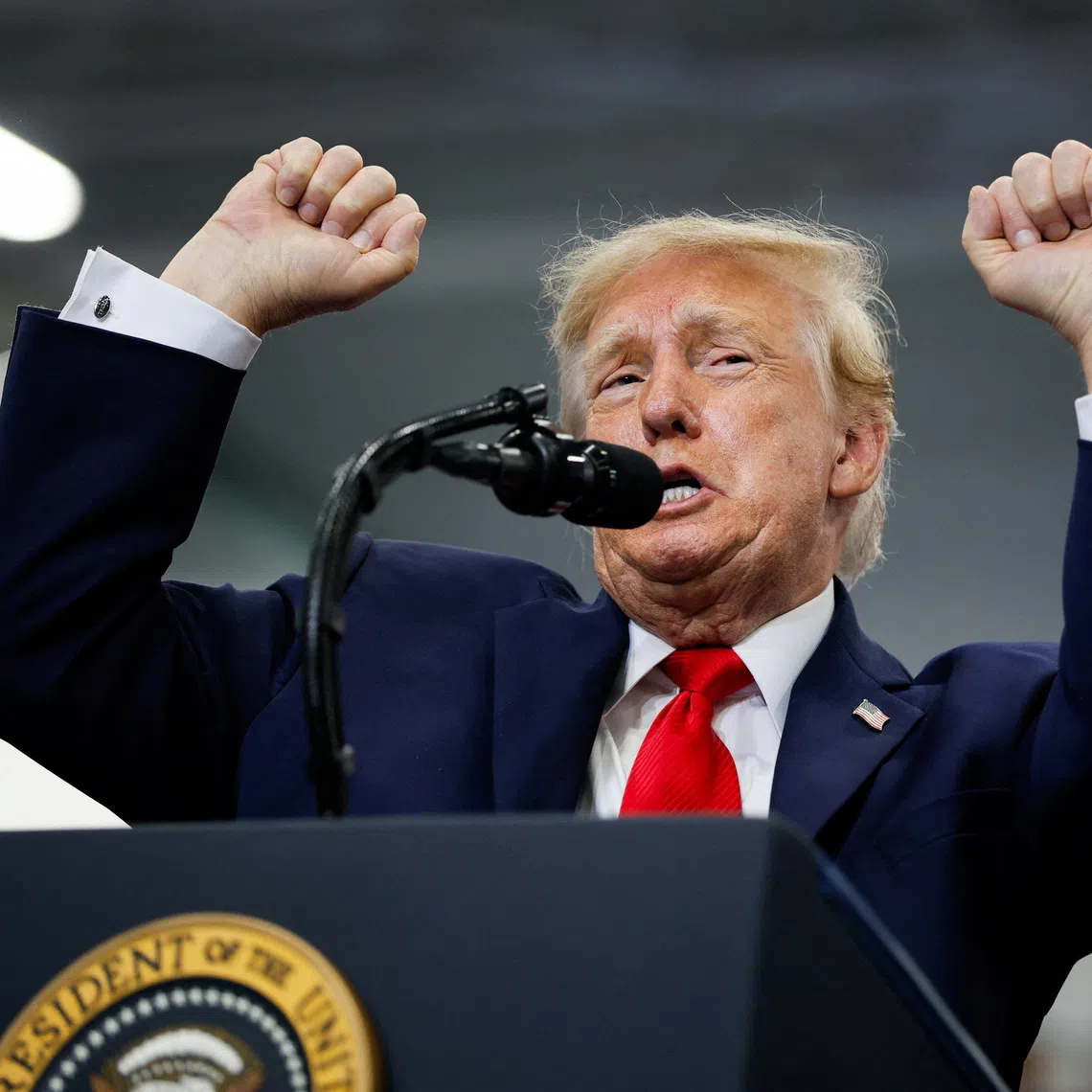 Trump’s comments did not make it clear whether a final deal had been signed.