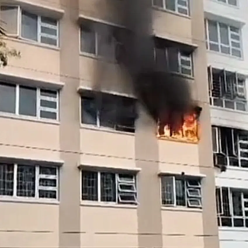 About 50 residents were evacuated from the block as a precautionary measure.