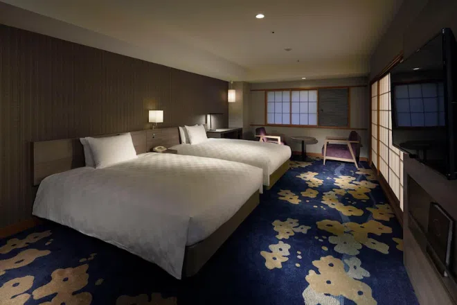 Best hotels in Tokyo for groups: Sunshine City Prince Hotel beds