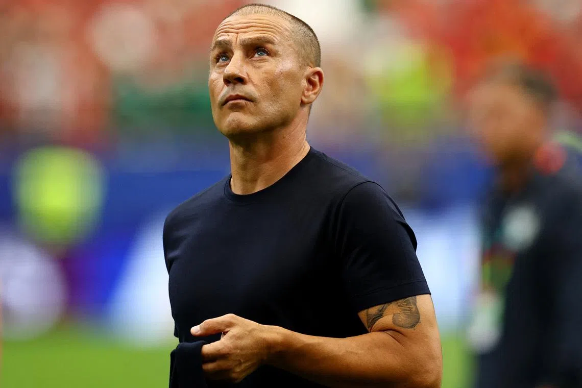 Coach Cannavaro takes responsibility for Uzbekistan's heavy defeat