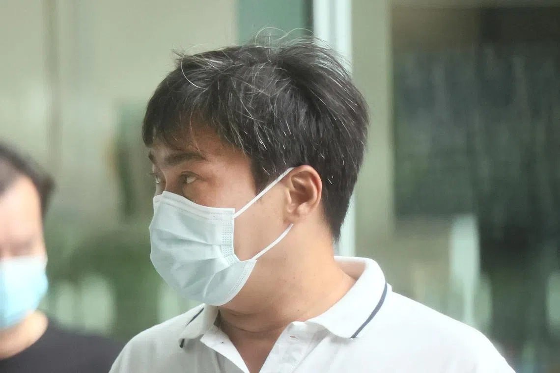 Sim Wee Meng pleaded guilty on Dec 26 to two offences under the Protection of Harassment Act.