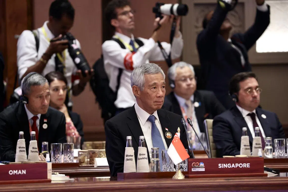 PM Lee Hsien Loong noted that more private funds are needed to combat the “existential” threat of climate change.