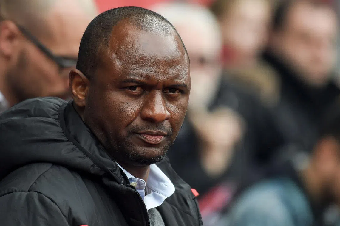 Patrick Vieira coached Premier League side Crystal Palace from 2021 to this year.