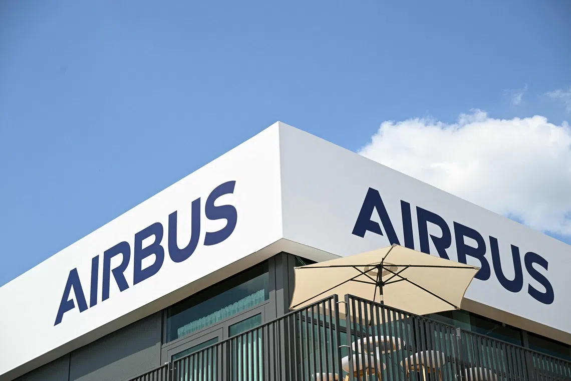 Shares in Airbus earlier fell more than 10 per cent following media reports that quality problems with fuselage panels had delayed delivery of some of its top-selling A320 aircraft.