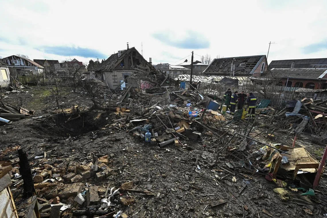 Moscow has repeatedly said it is open to talks, but that these must recognise the "new realities on the ground".