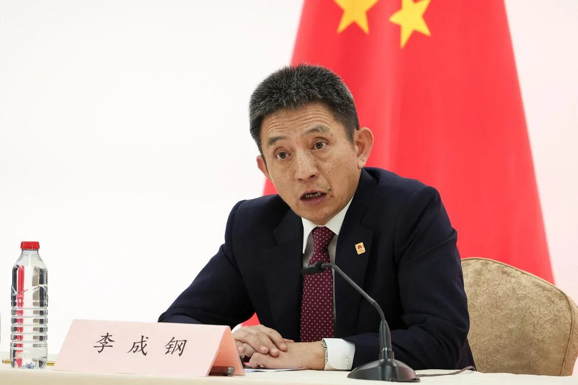 Chinese trade negotiator Li Chenggang was appointed as China’s vice-minister of commerce and trade envoy in April.
