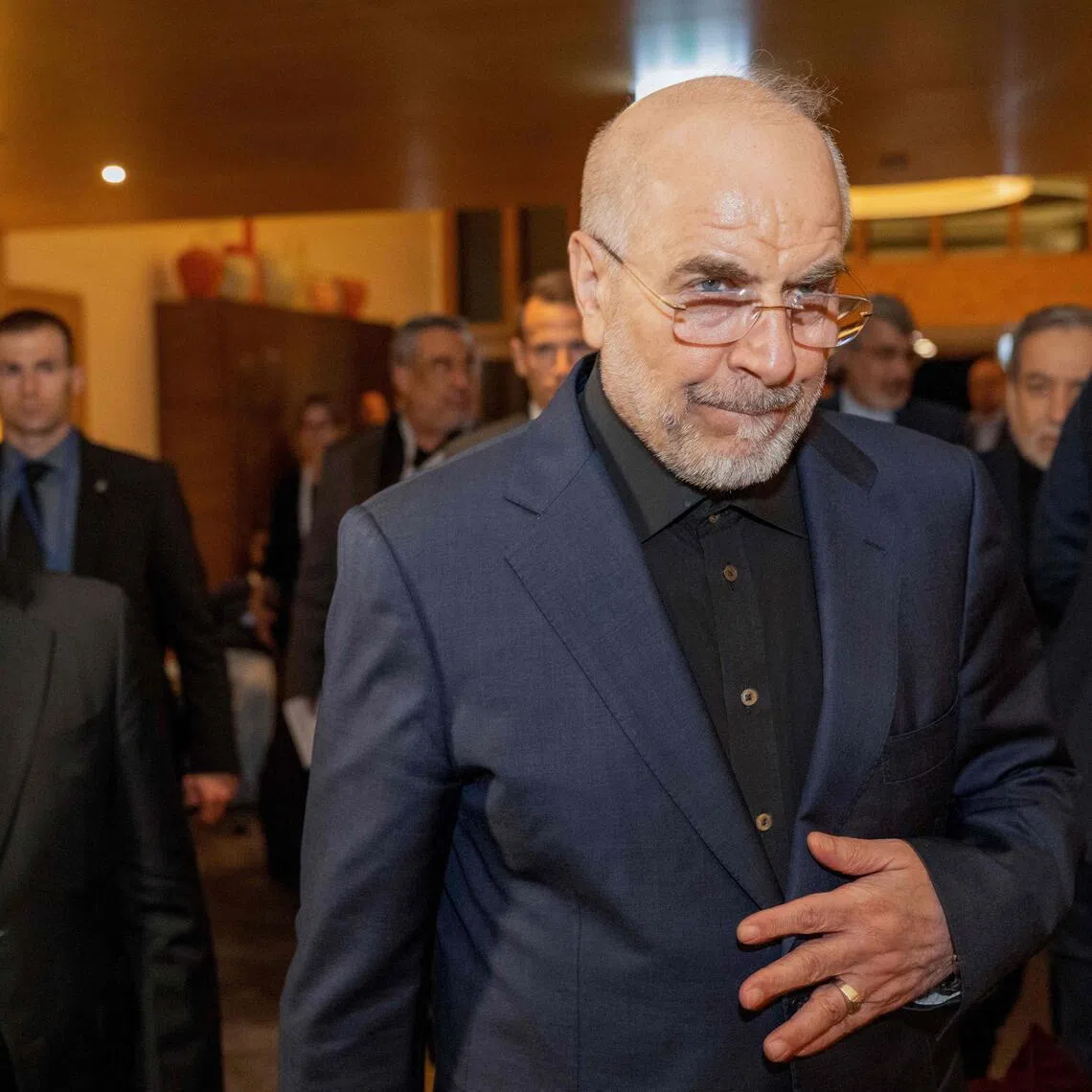 Iran’s Parliament speaker Mohammad Bagher Ghalibaf called for a massive turnout at Ali Khamenei’s funeral.