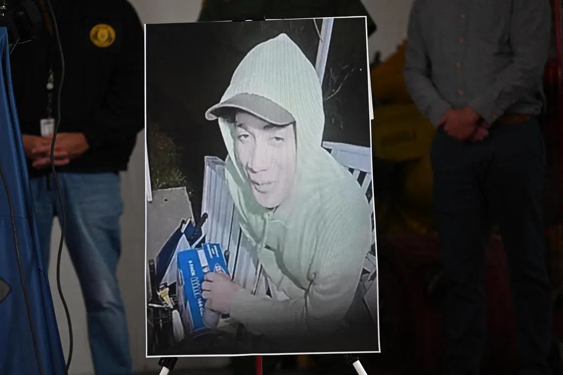 Screenshots show Danelo Cavalcante changed his appearance to elude capture including shaving his beard and mustache.