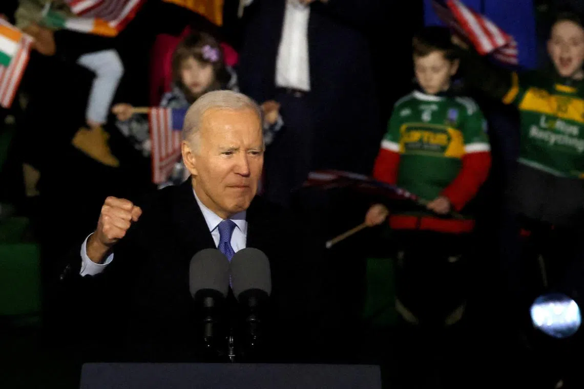 US President Joe Biden would be 86 at the end of a prospective second term.