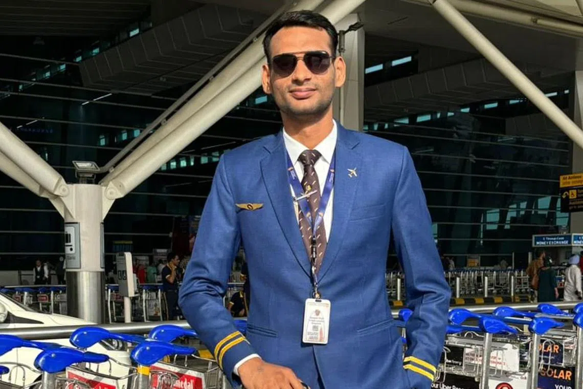Sangeet Singh had also deceived his family by saying that he was employed by Singapore Airlines as a pilot.