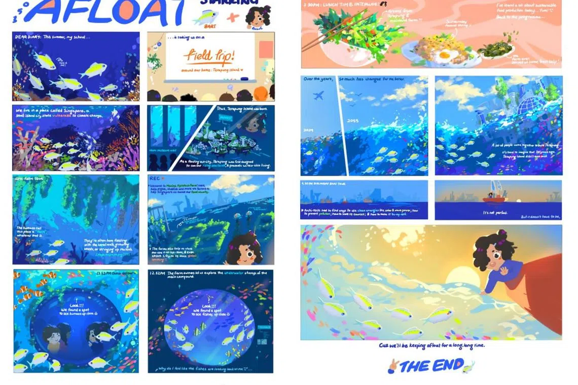 ayyfuture20 - The audience's choice award winner in the category for secondary schools, junior colleges and the equivalent, 2053: Afloat, by student Huang Xinrui.



Credit: Future Forecast