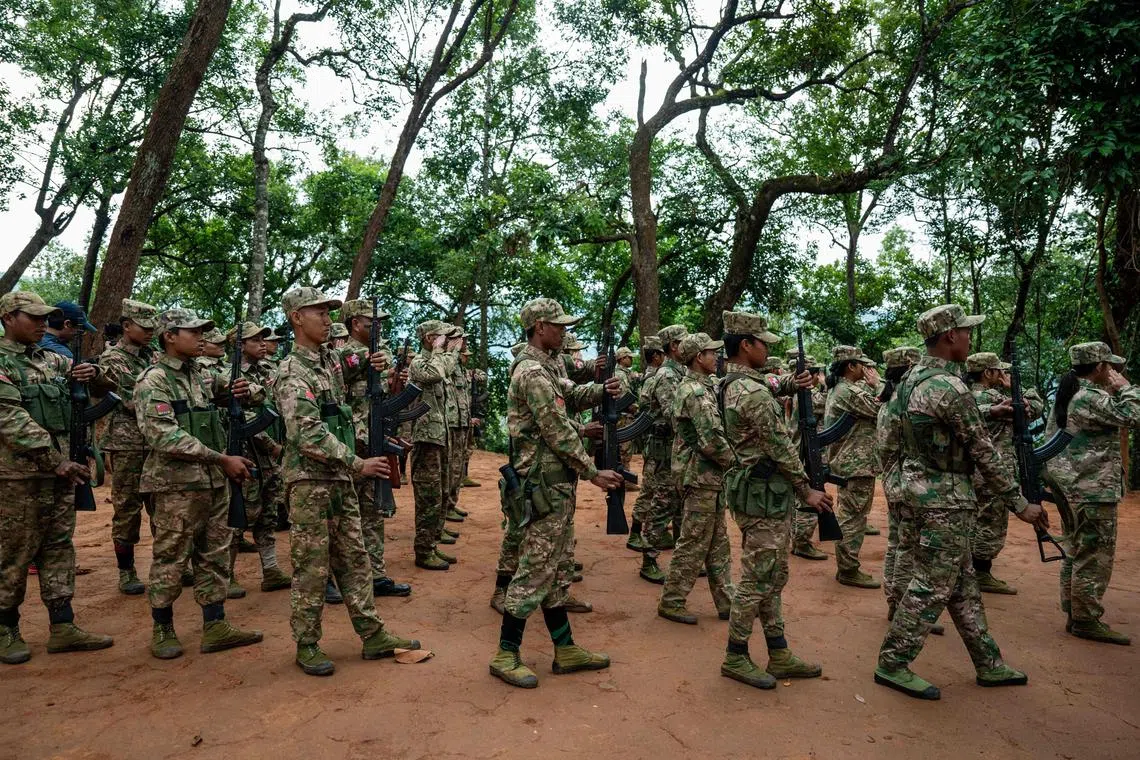 The country has been engulfed by increasingly vicious fighting, with the junta battling opponents in the north and the east.