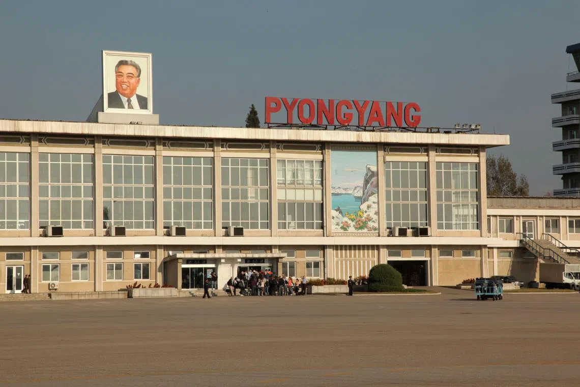 Several passenger jets operated by Air Koryo have “cycled through maintenance hangars” at Sunan International Airport since early May, said a North Korean monitoring website.
